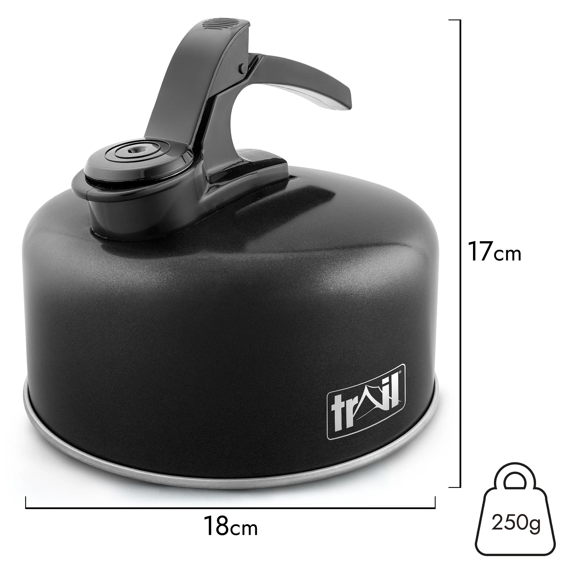 Aluminium Whistling Camping Kettle - Image 14