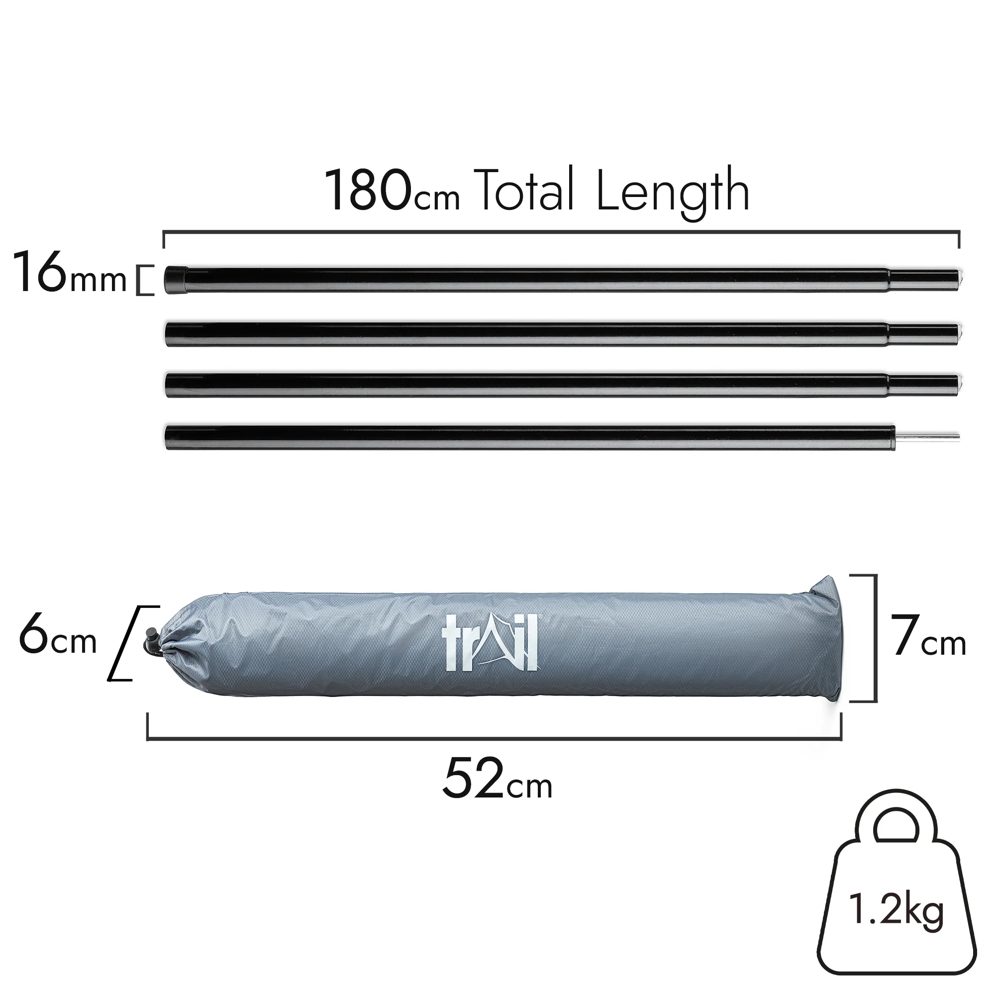 Adjustable King Pole Set - Image 4