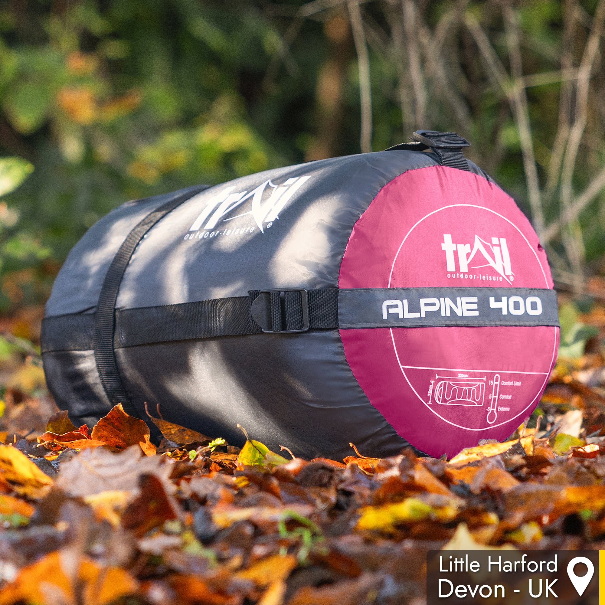 Alpine 400 Hooded Sleeping Bag - Image 15