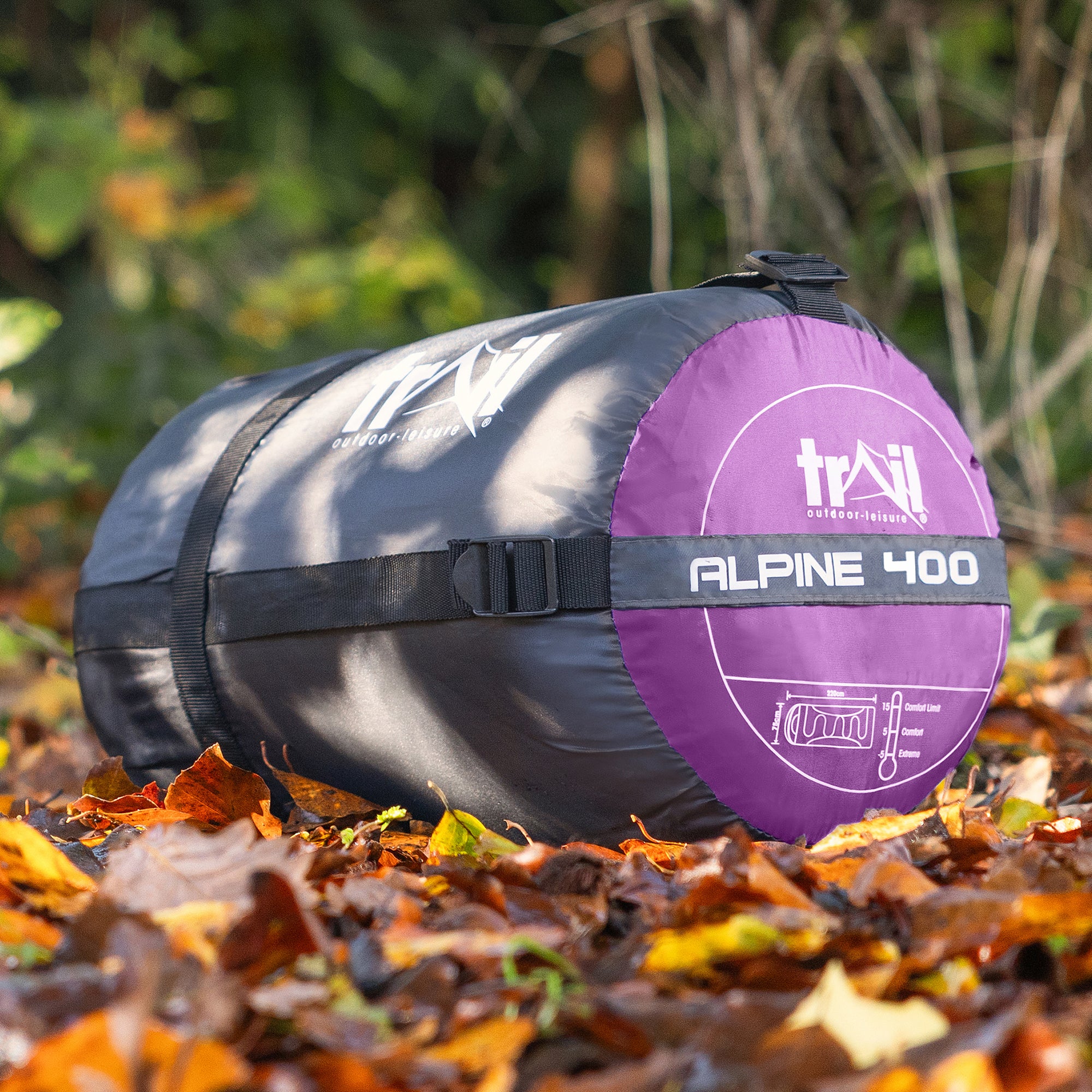 Alpine 400 Hooded Sleeping Bag - Image 21