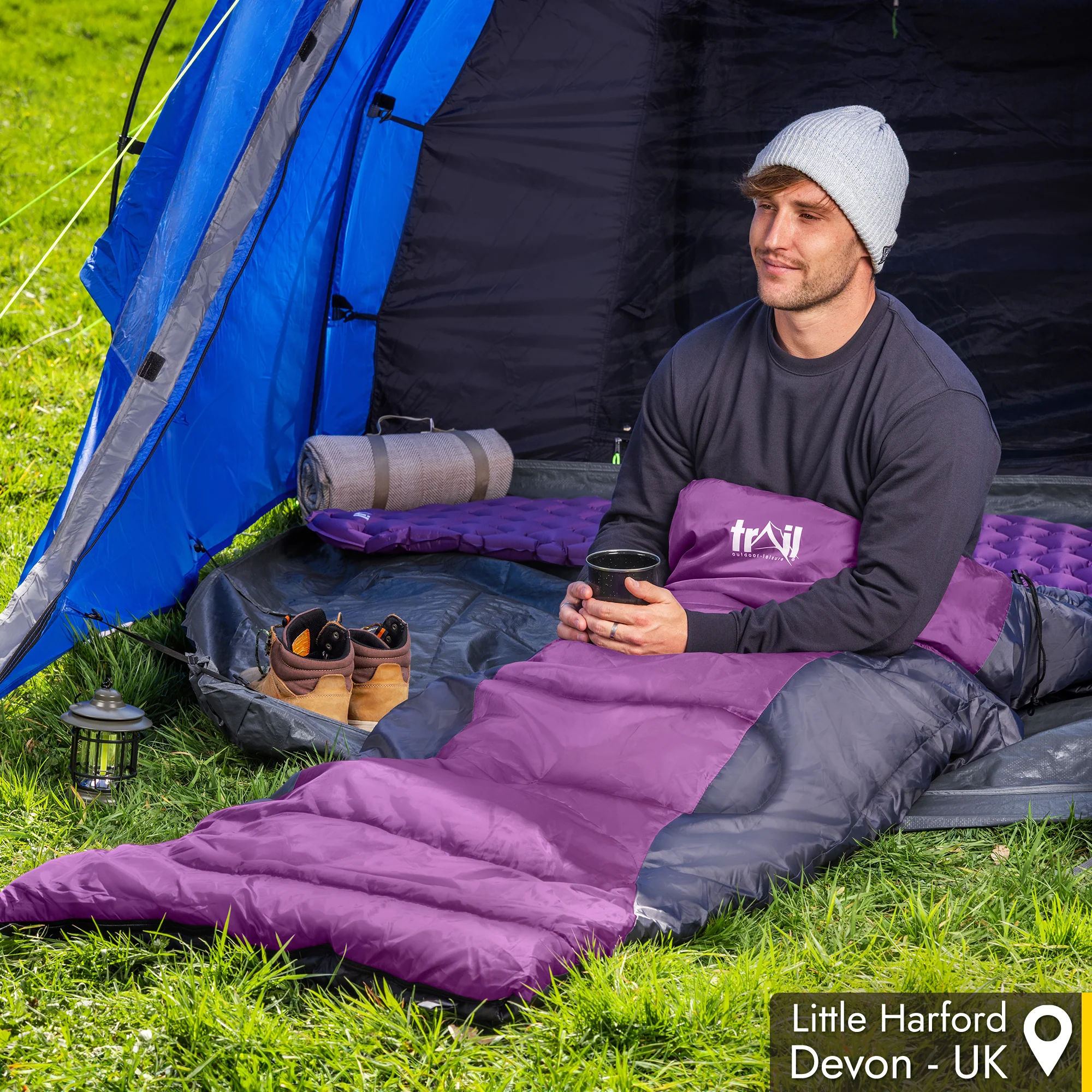 Alpine 400 Hooded Sleeping Bag - Image 22