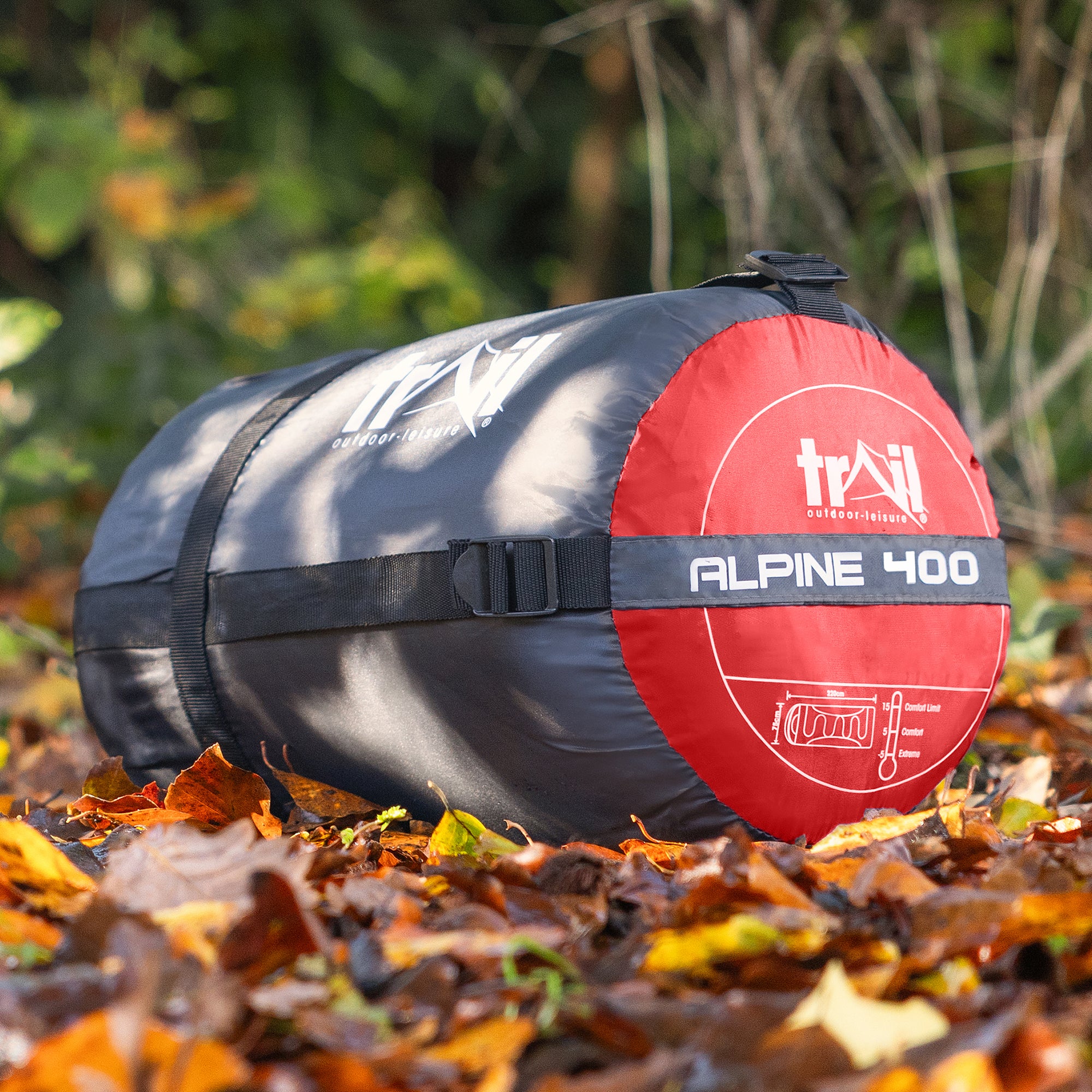 Alpine 400 Hooded Sleeping Bag - Image 9