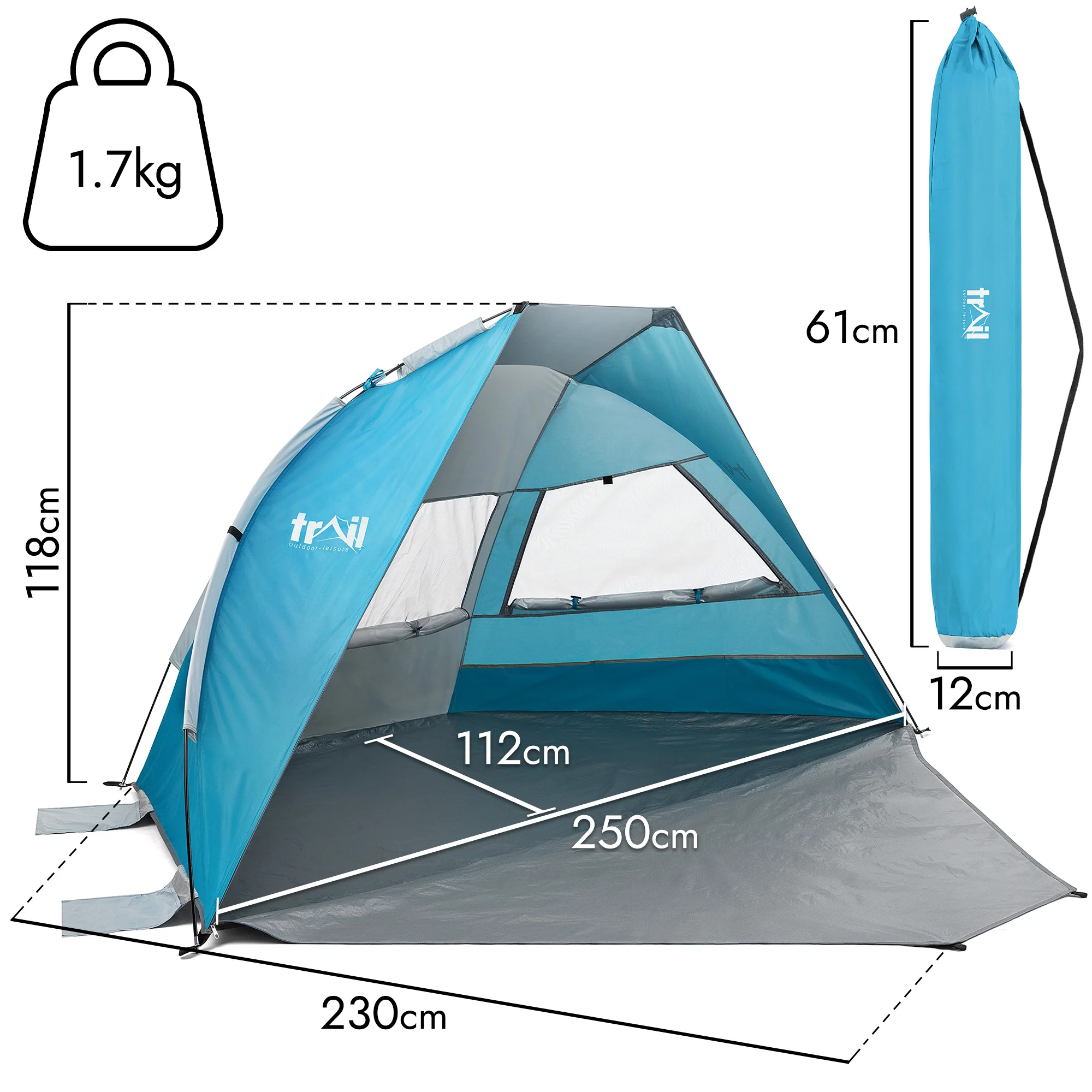 Beach Sun Shelter Tent - Image 6