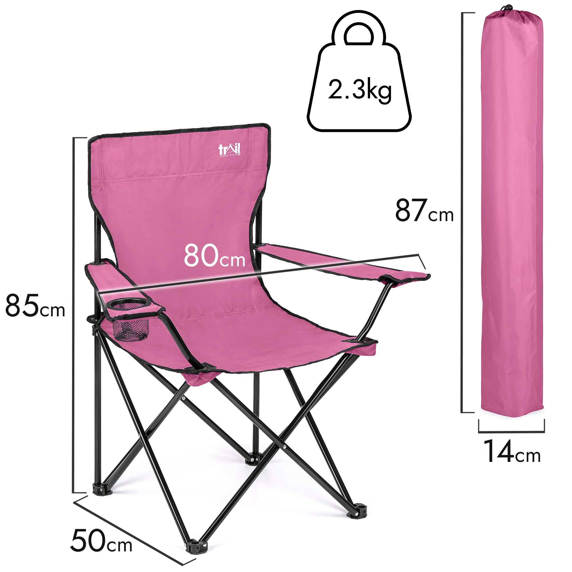 Compact Folding Camping Chair - Image 12