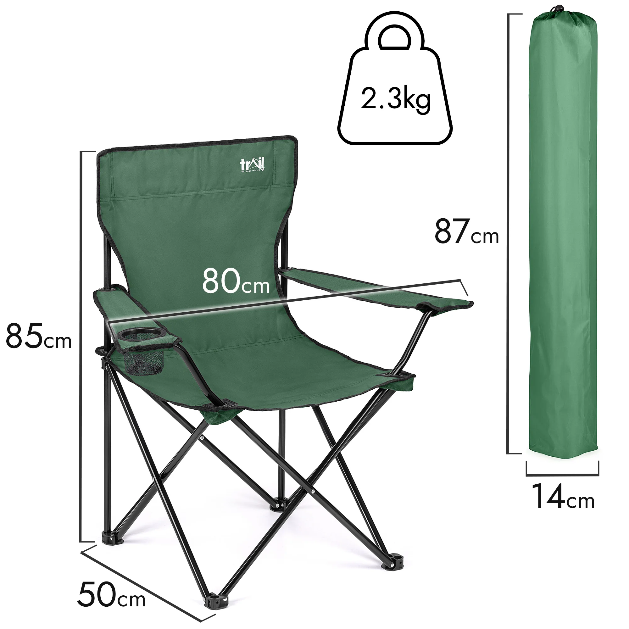 Compact Folding Camping Chair - Image 18