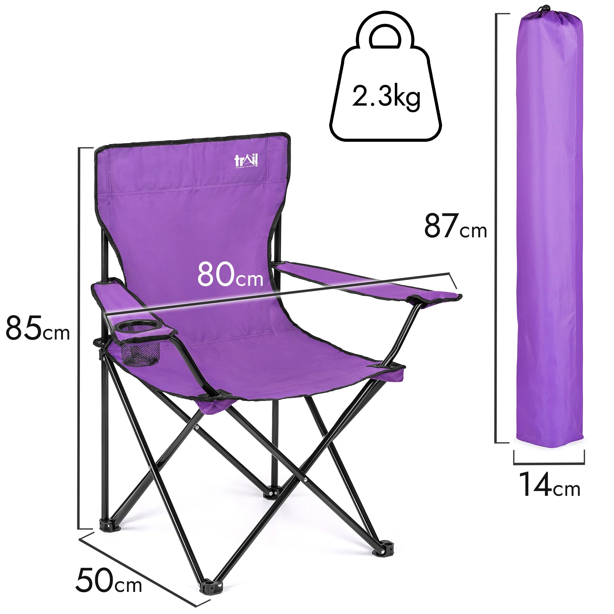 Compact Folding Camping Chair - Image 24