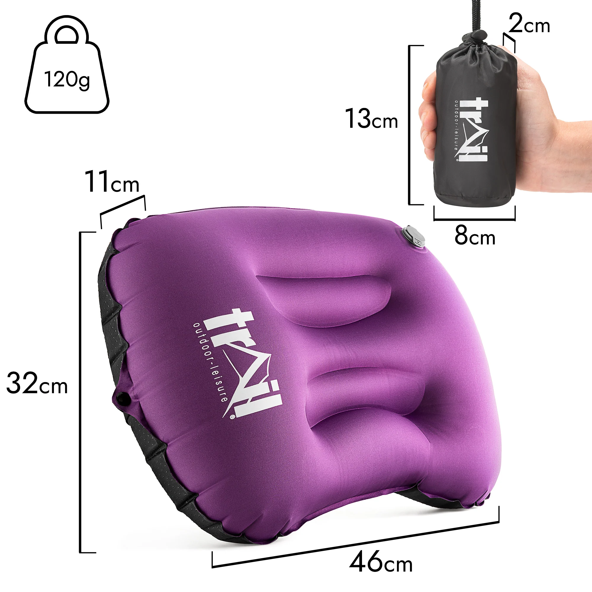Deluxe Inflatable Camping Pillows - Image 12
