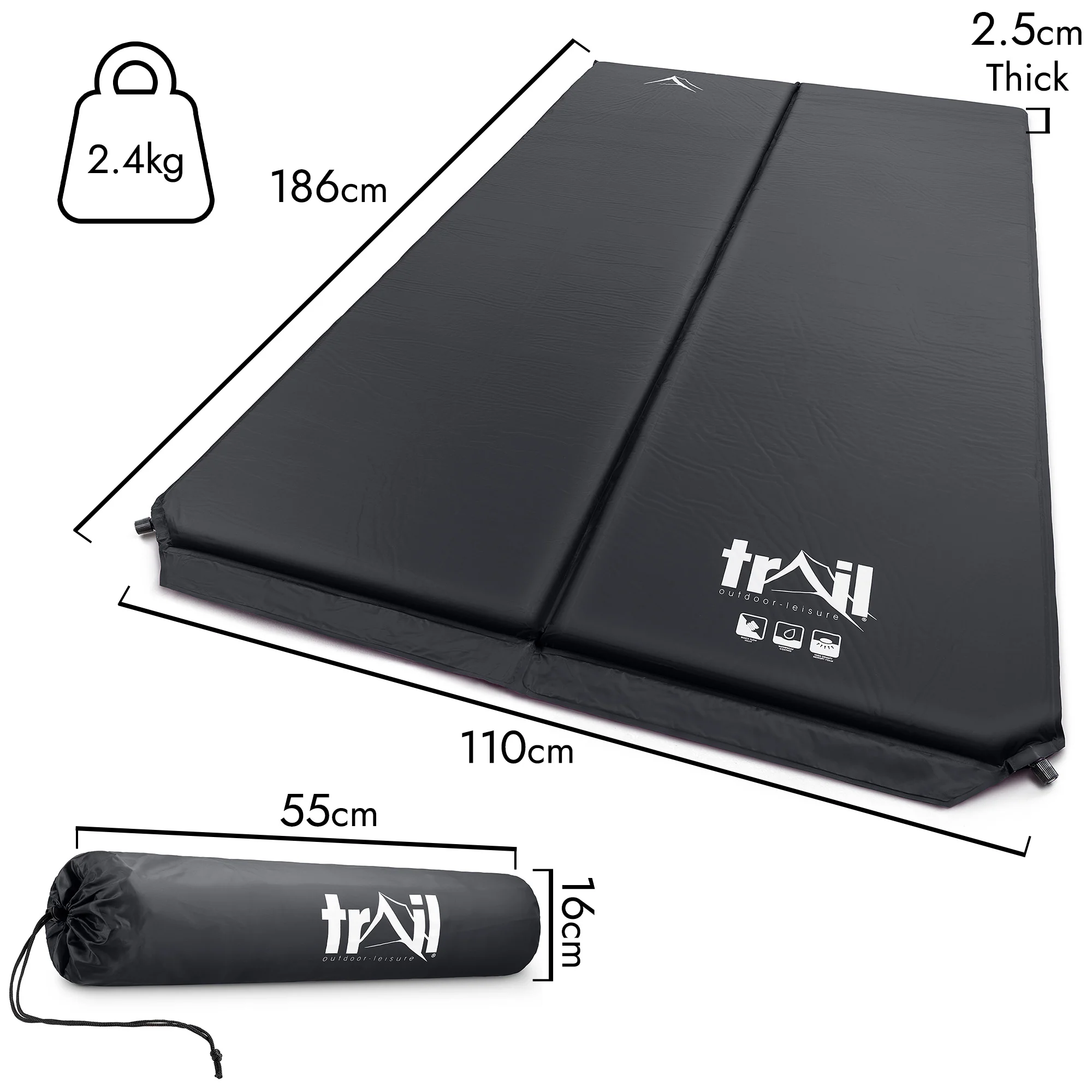 Self-Inflating Camping Mat – Double - Image 23