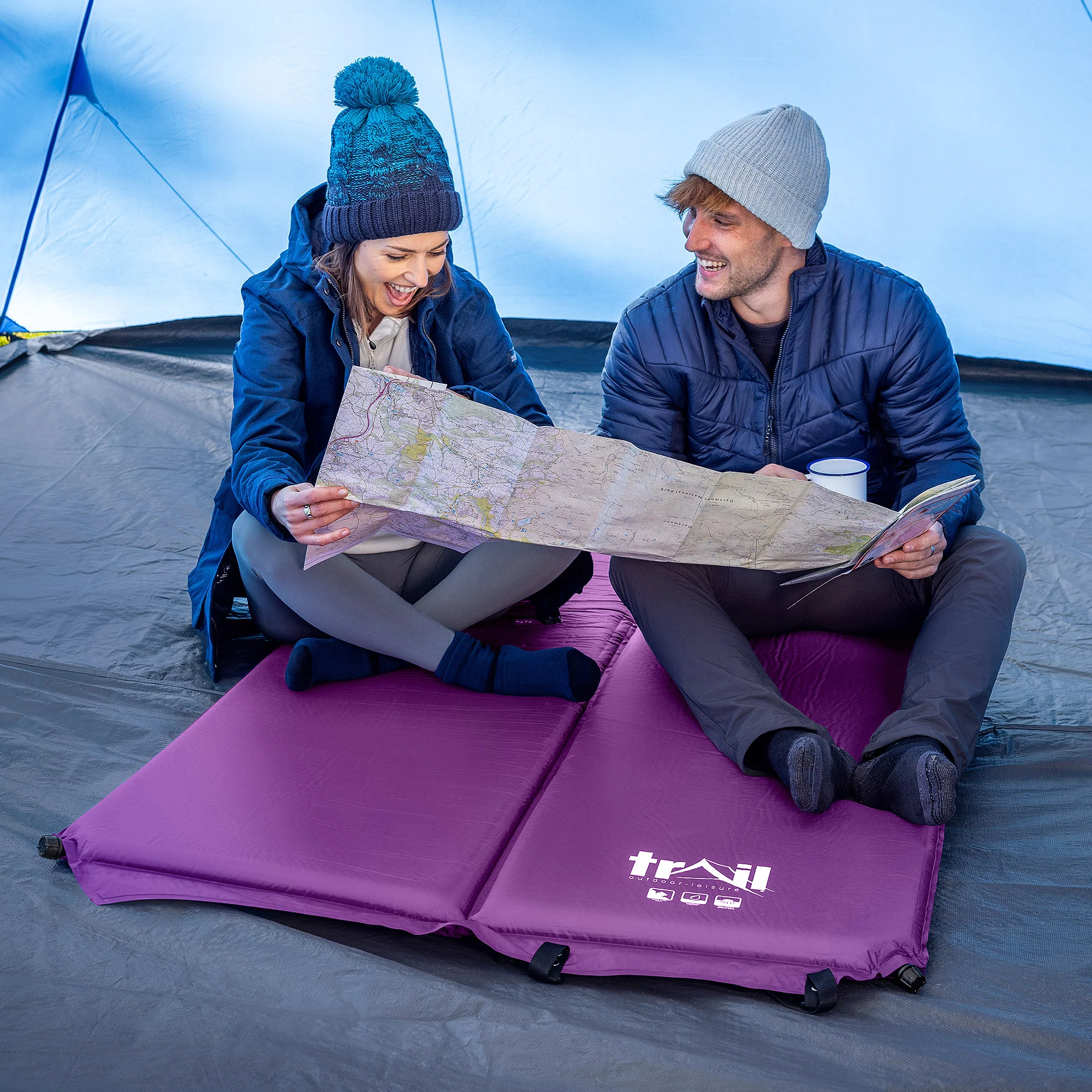 Self-Inflating Camping Mat – Double - Image 9