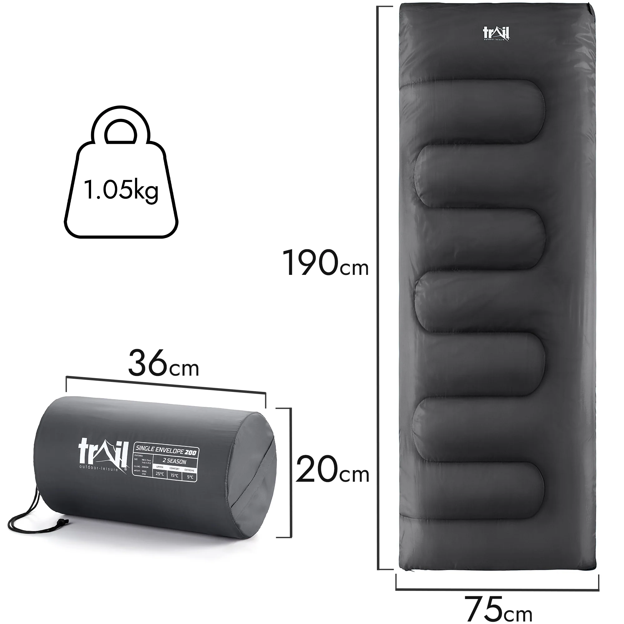 Envelope Sleeping Bag – 200gsm - Image 18
