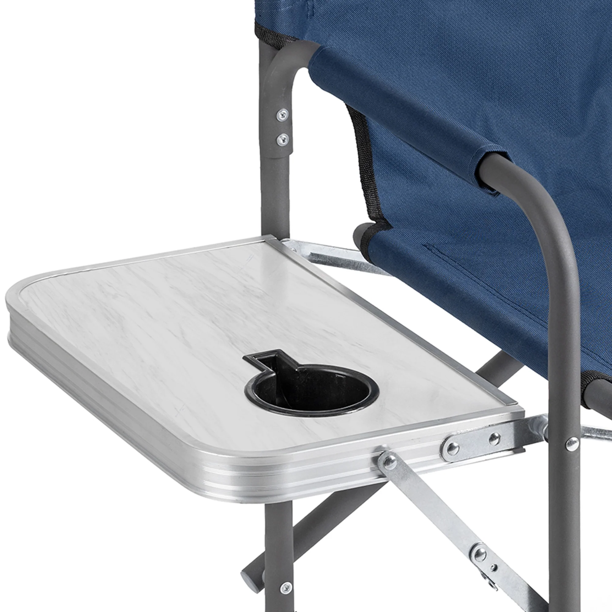 Folding Directors Chair With Side Table - Image 4