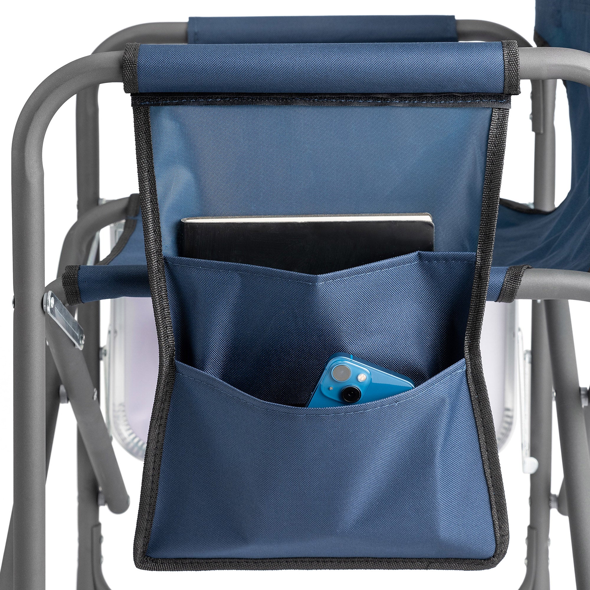 Folding Directors Chair With Side Table - Image 5