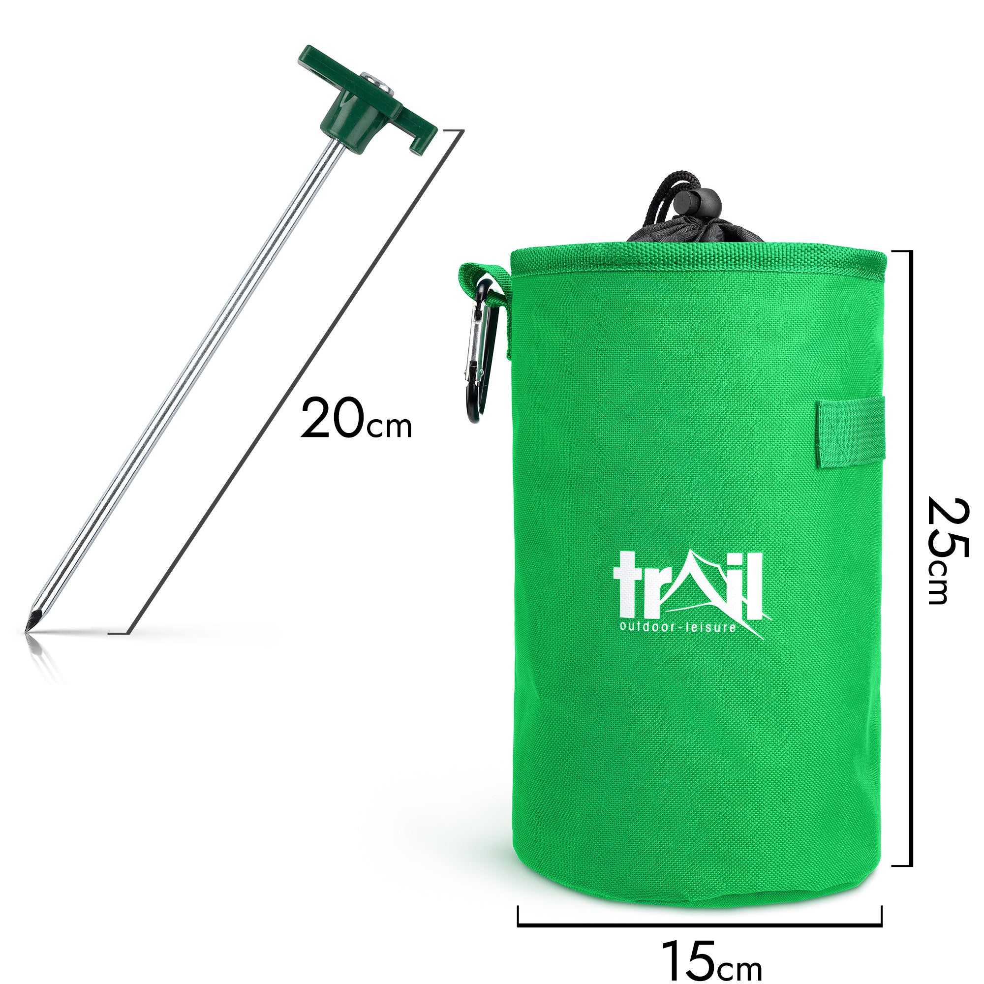Hard Ground Tent Pegs Kit (20 Pegs) - Image 6