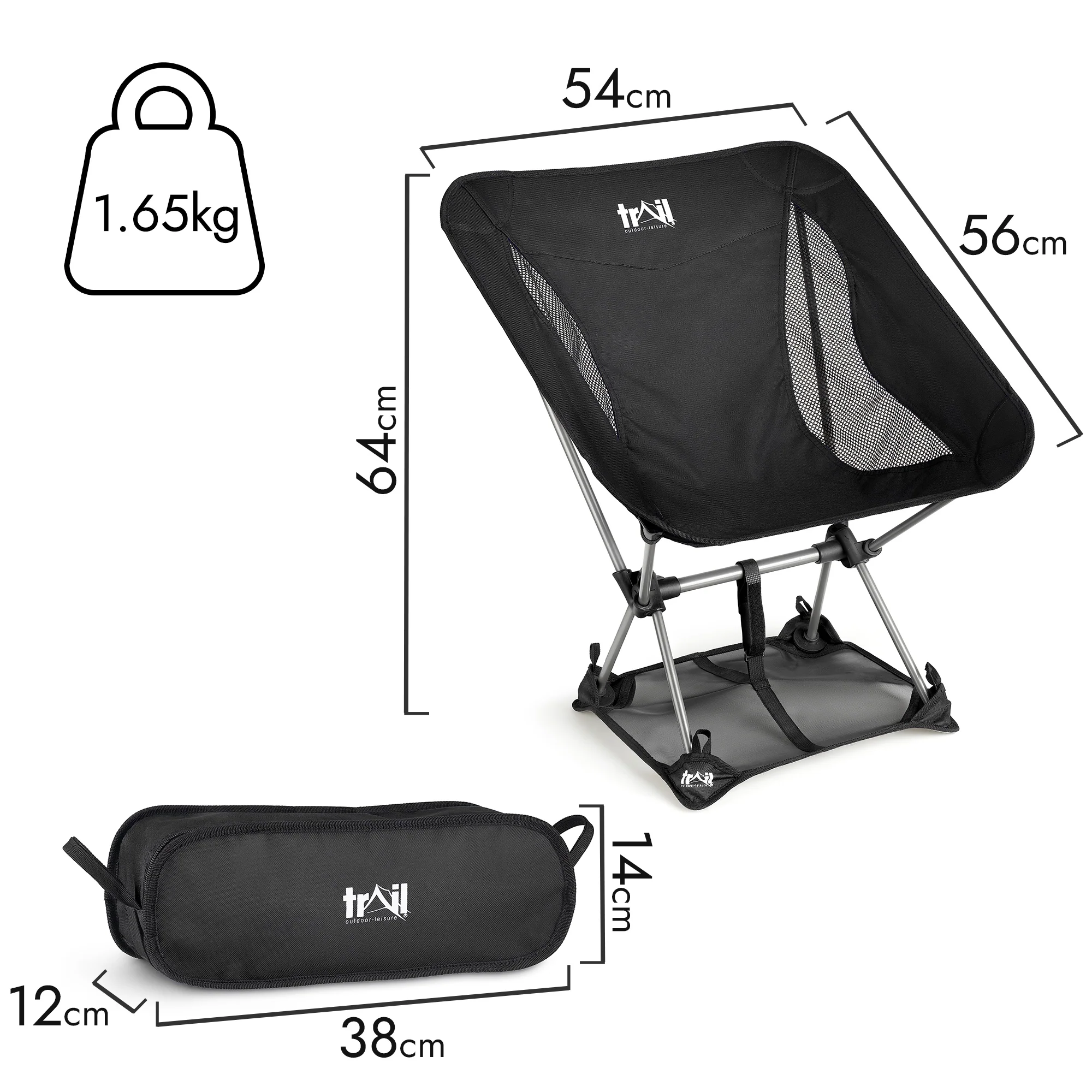 Hawk Lightweight Folding Chair - Image 12