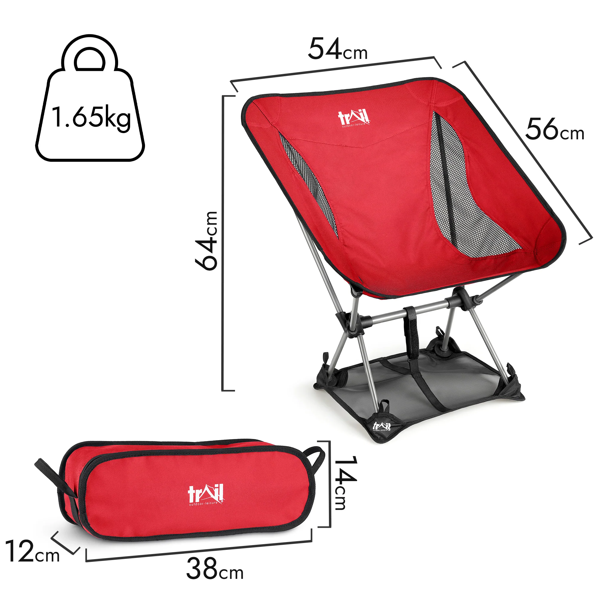 Hawk Lightweight Folding Chair - Image 18