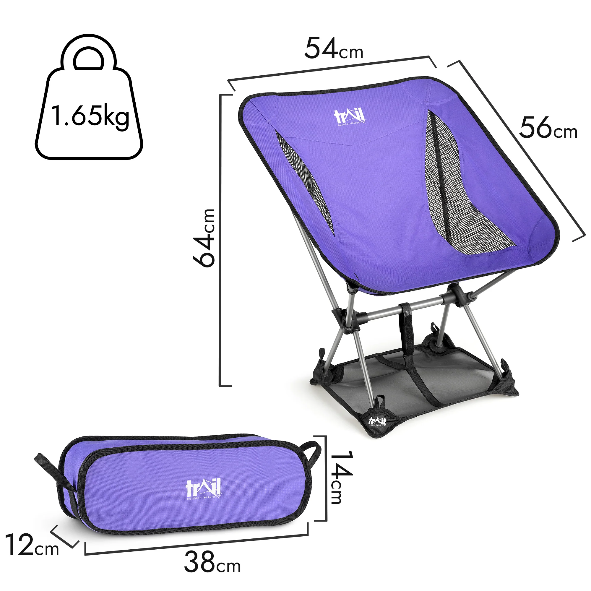Hawk Lightweight Folding Chair - Image 24