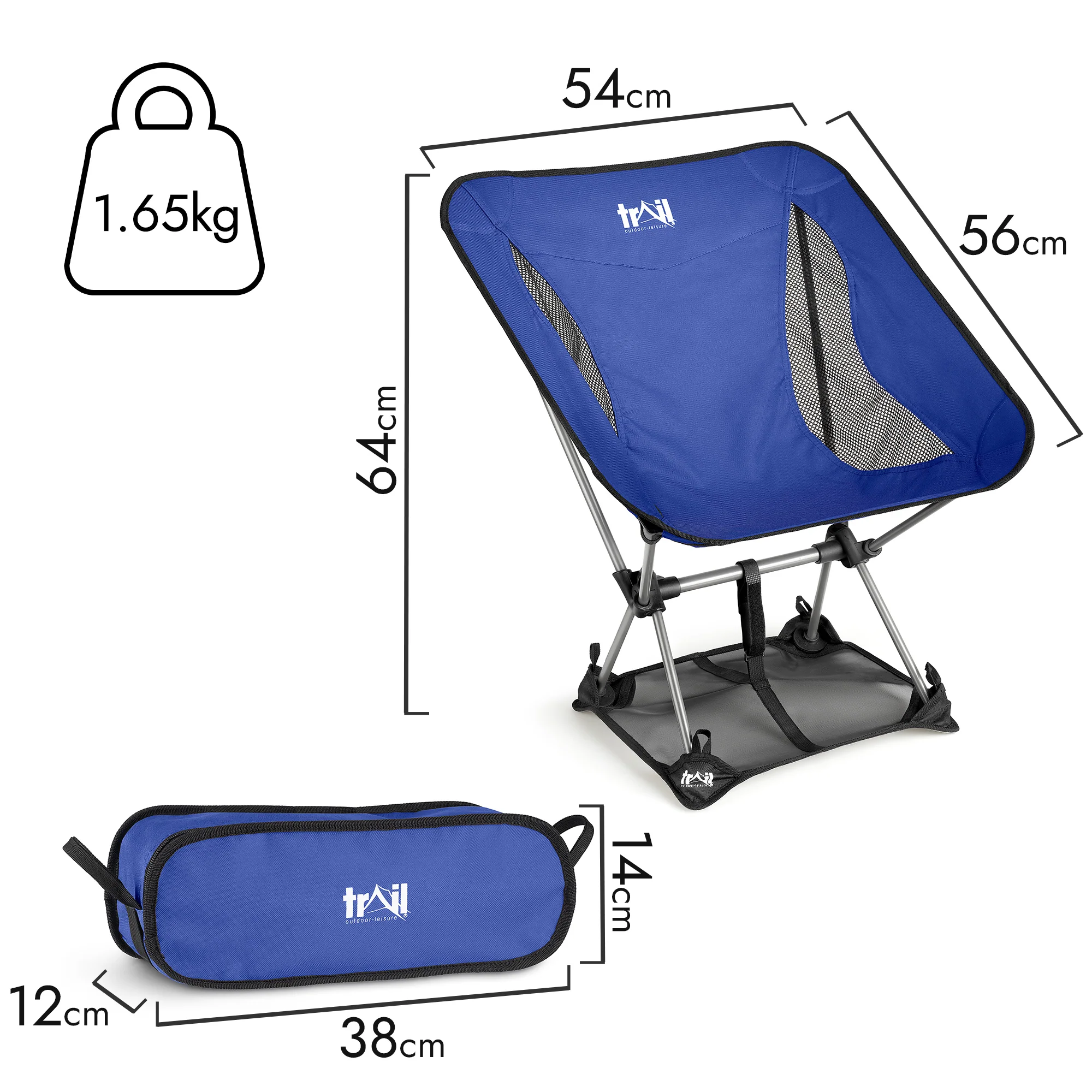 Hawk Lightweight Folding Chair - Image 6