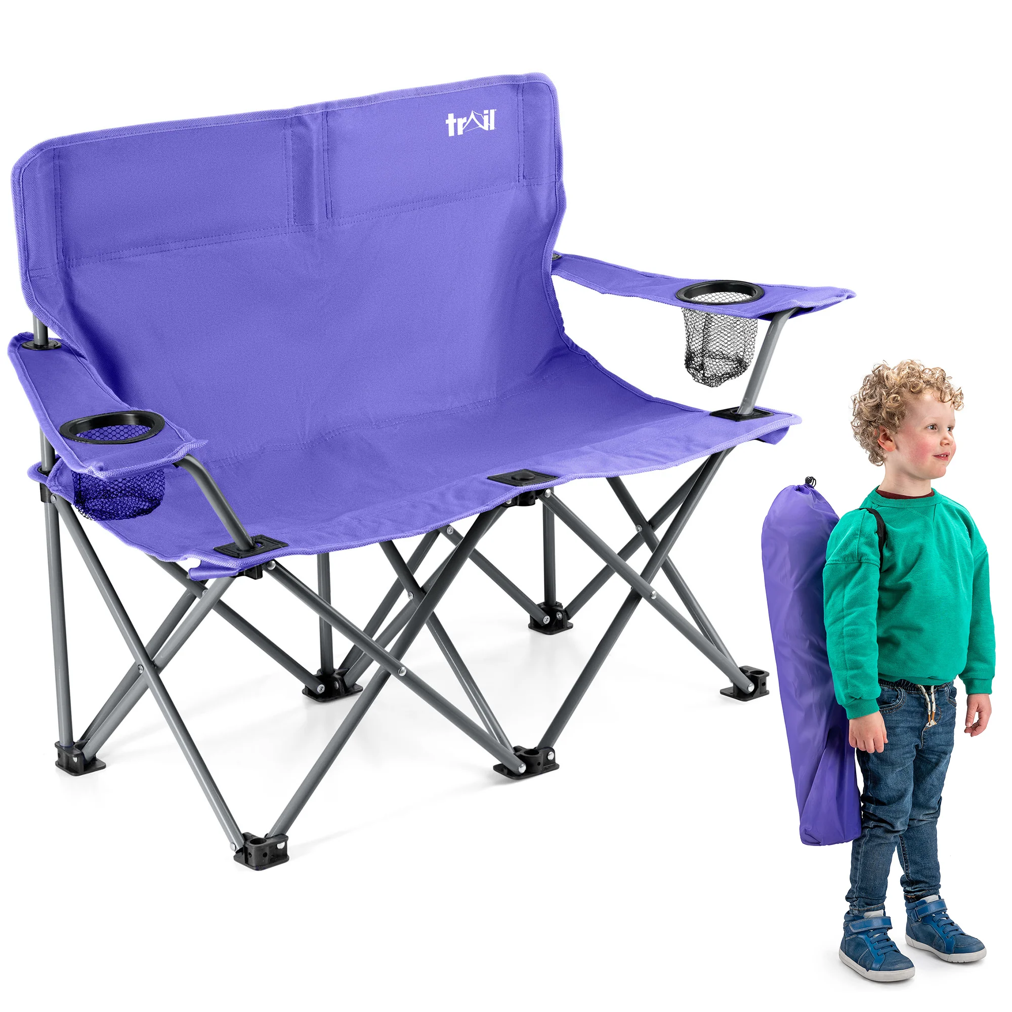 Condor Kids Double Camping Chair - Image 5