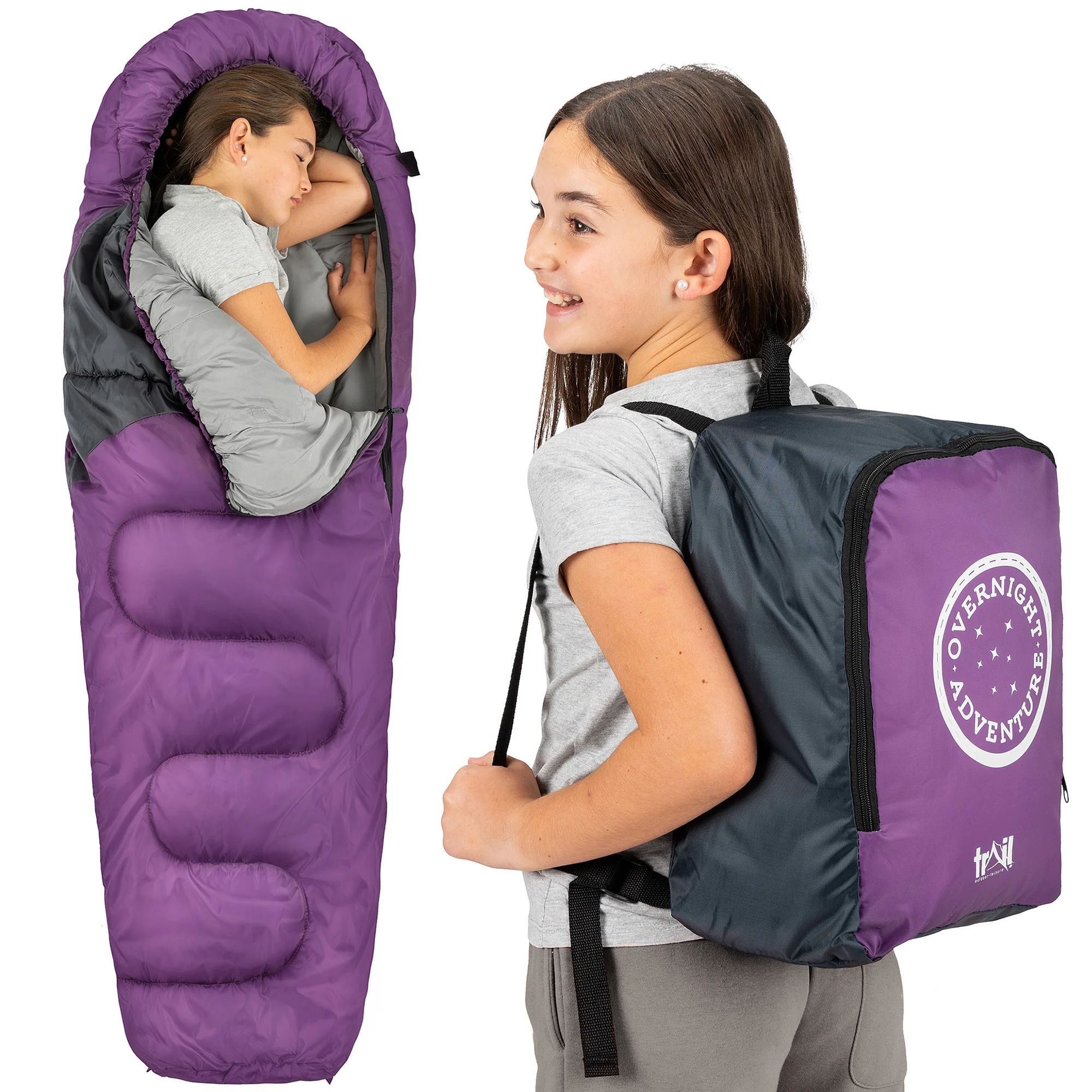 Kids Mummy Sleeping Bag – 300gsm - Image 13