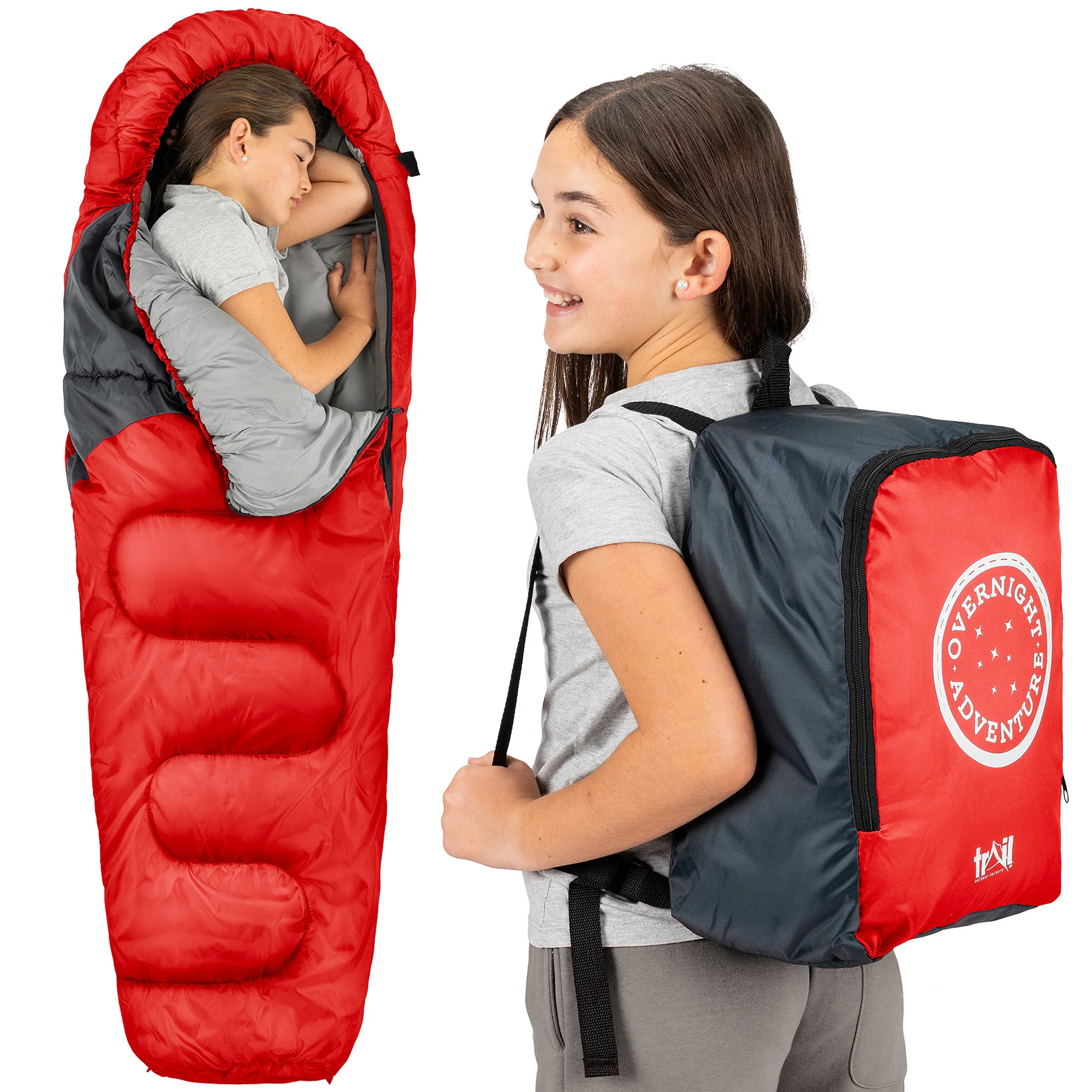 Kids Mummy Sleeping Bag – 300gsm - Image 19