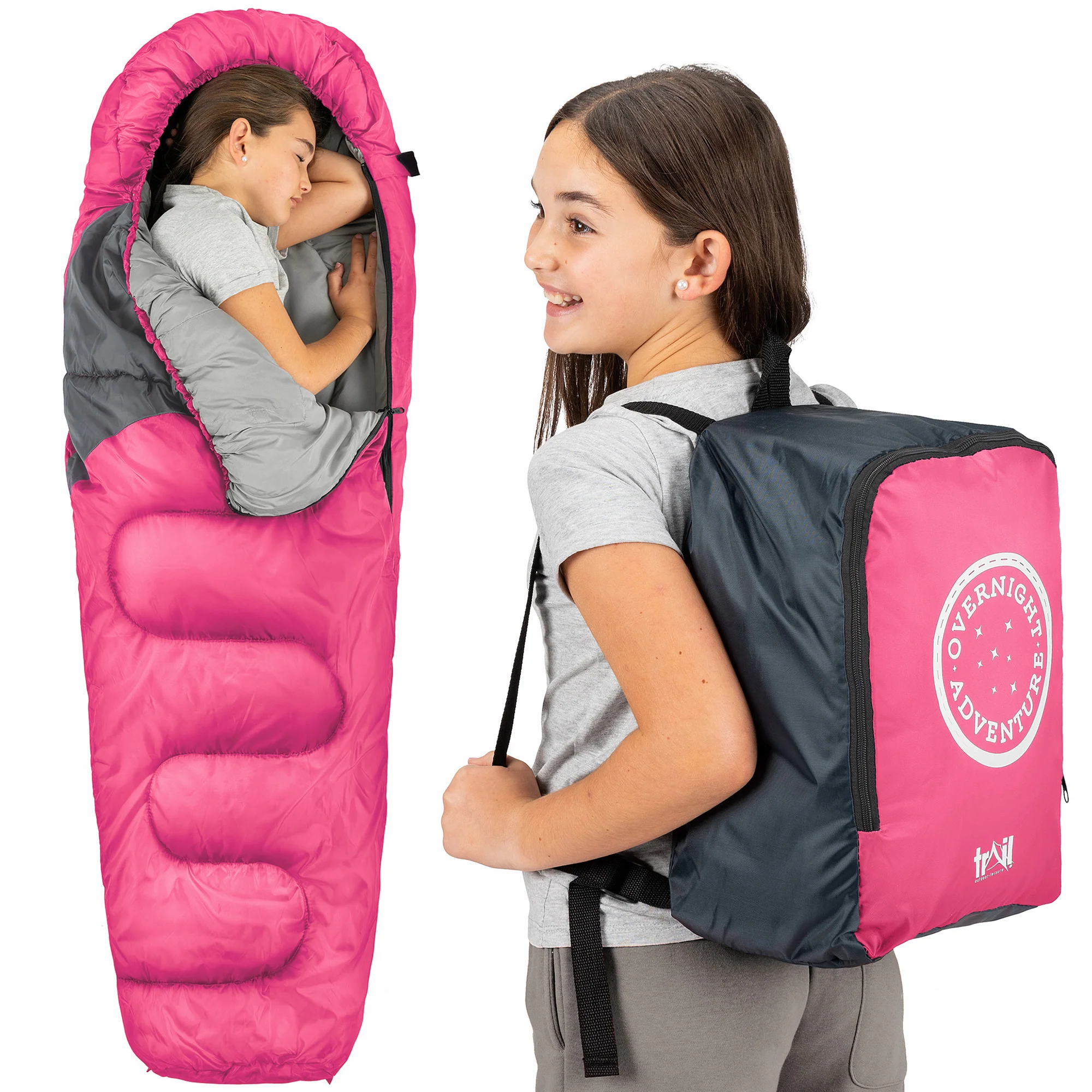 Kids Mummy Sleeping Bag – 300gsm - Image 25