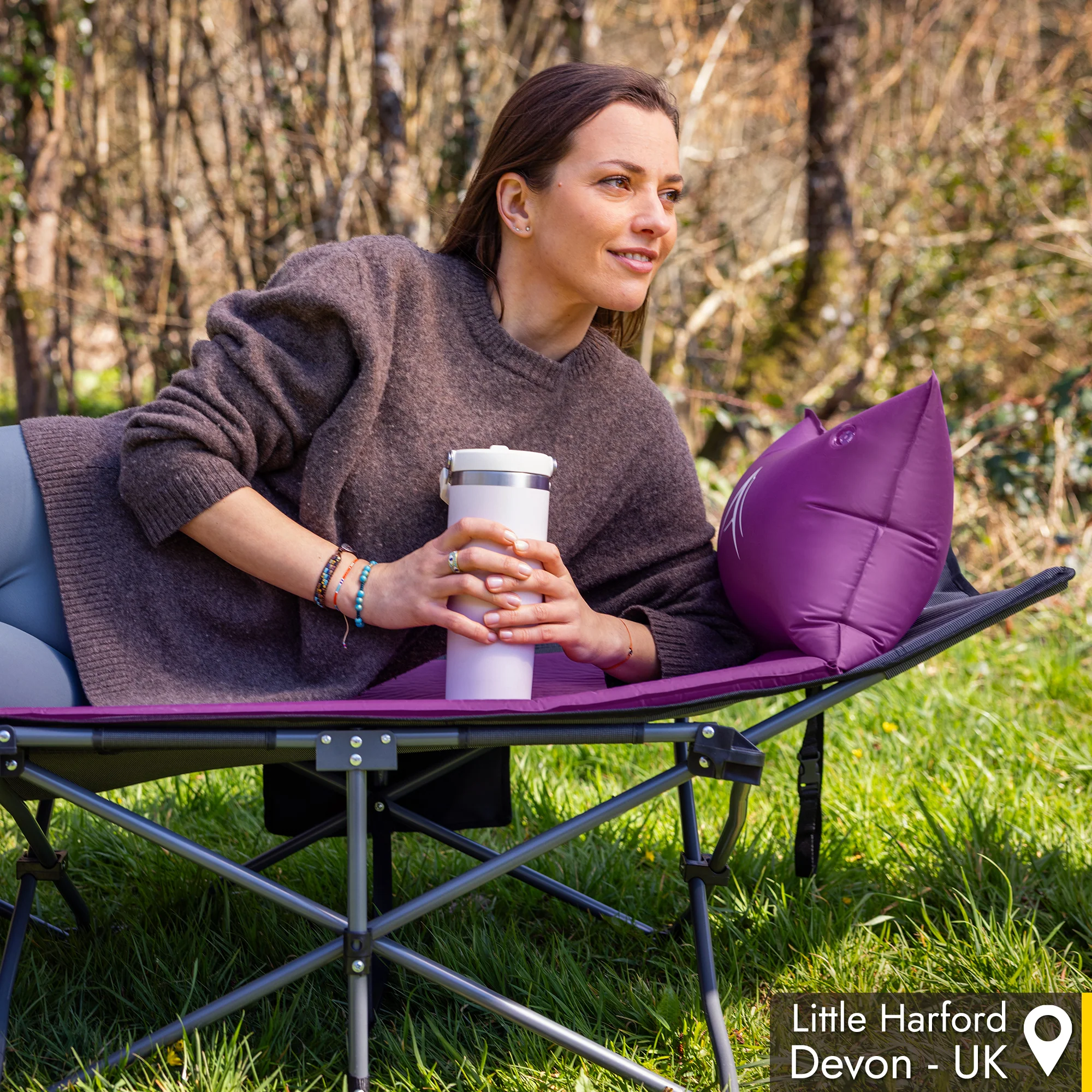 Lightweight Folding Camping Bed - Image 3