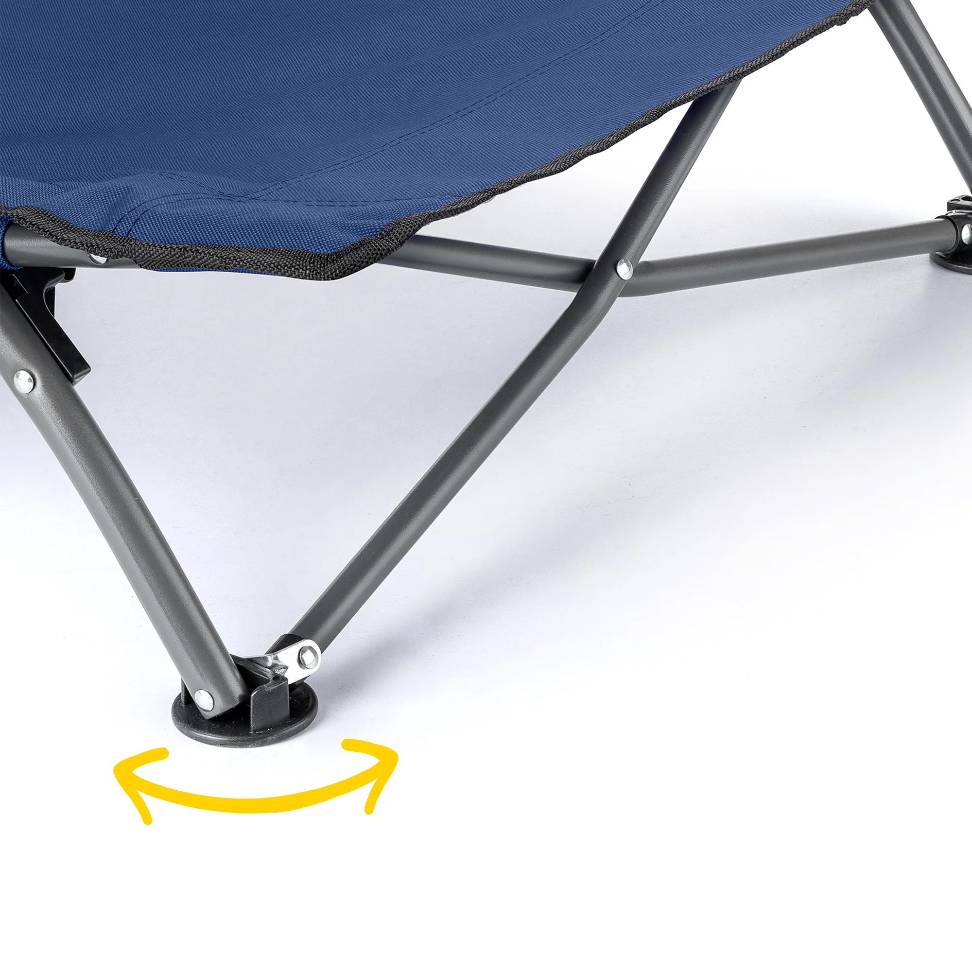 Sisken Low Folding Beach Chair - Image 4