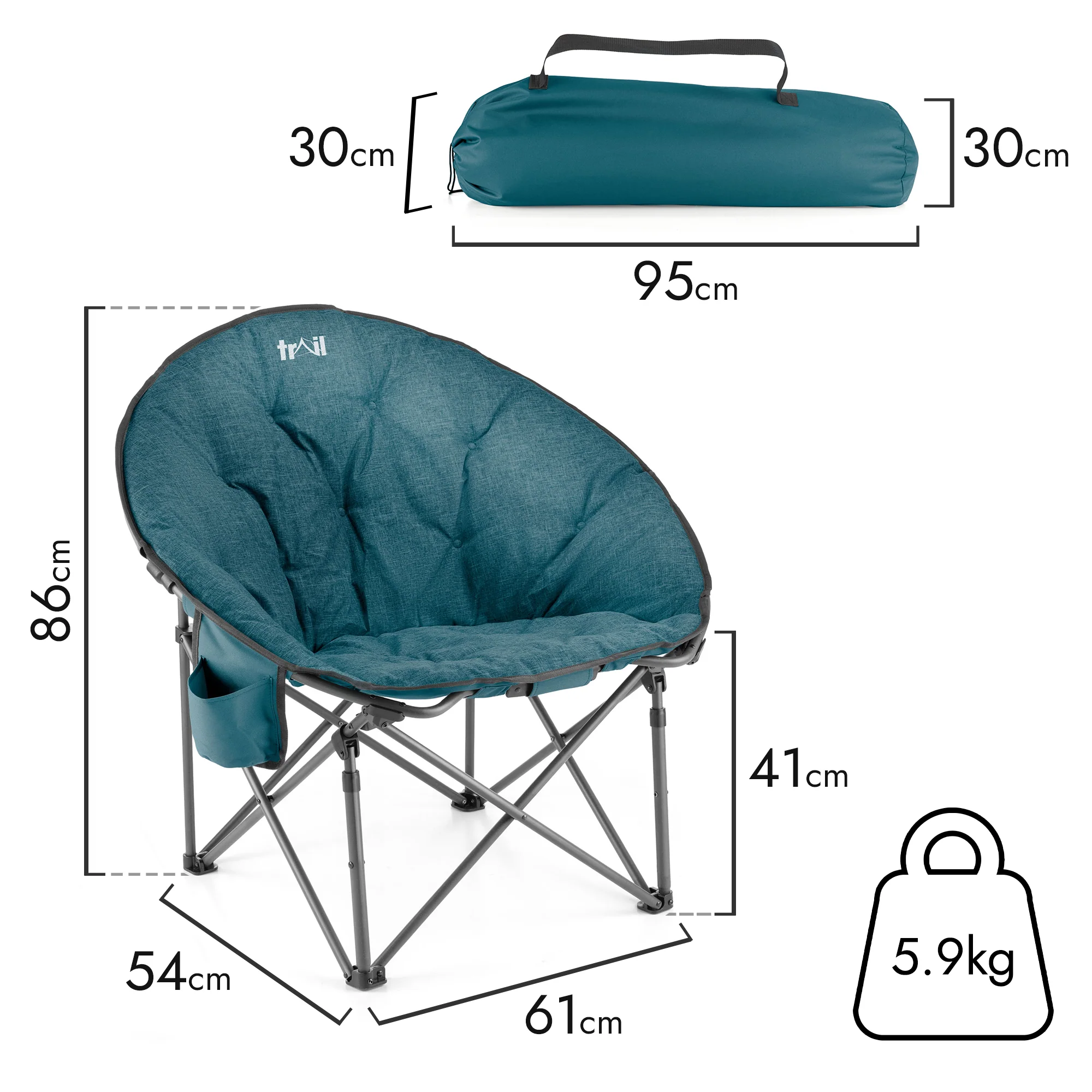 Skylark Moon Camping Chair - Image 12