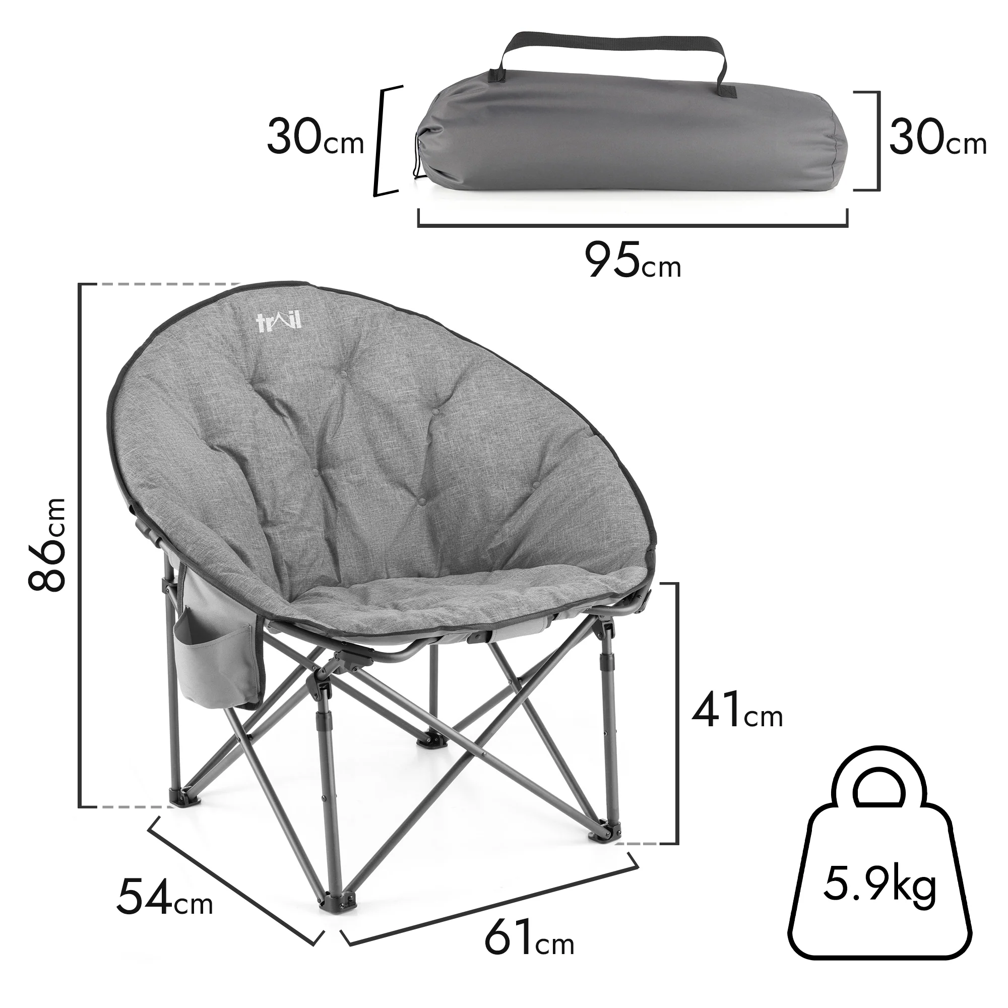 Skylark Moon Camping Chair - Image 6