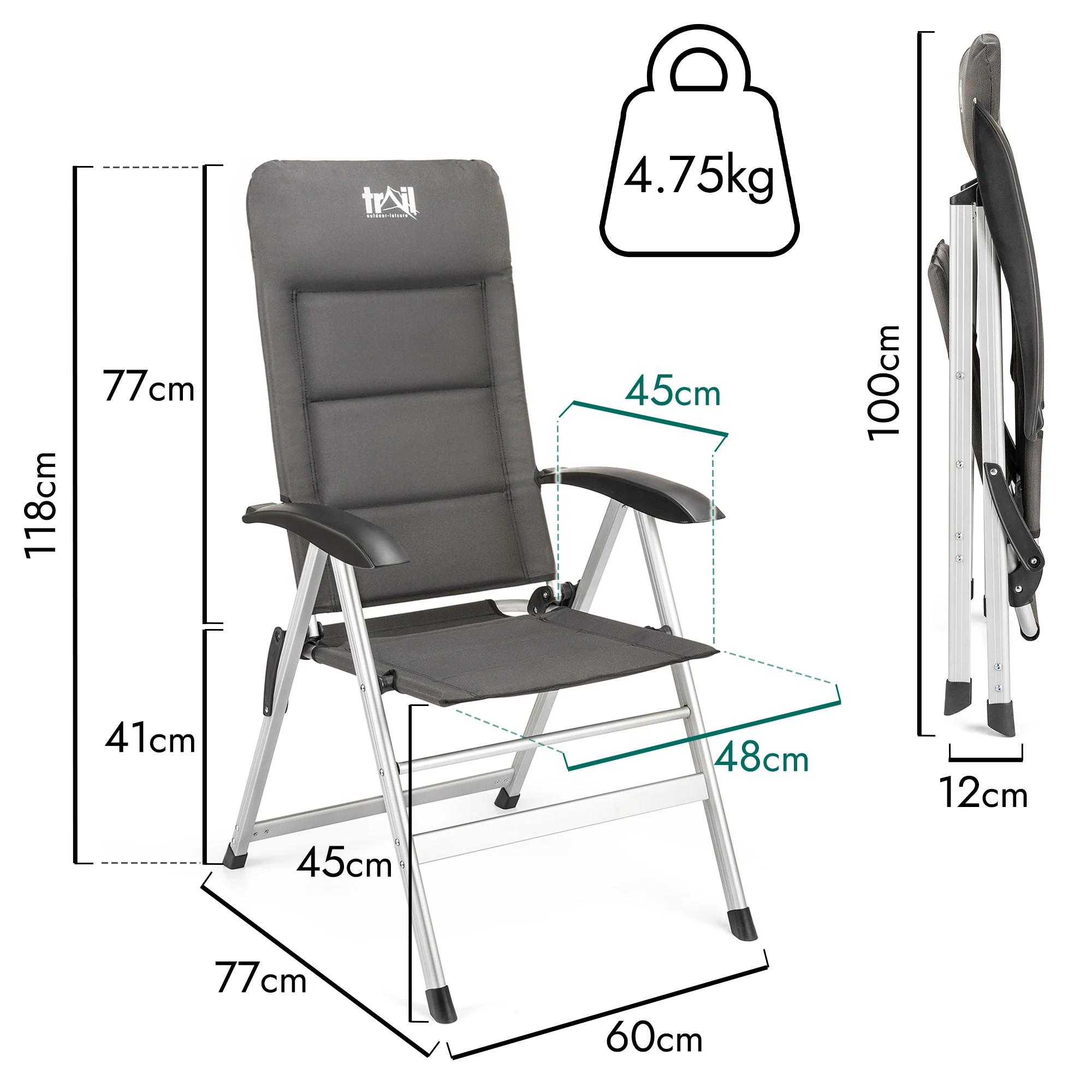 Recliner Camping Chair - Image 12