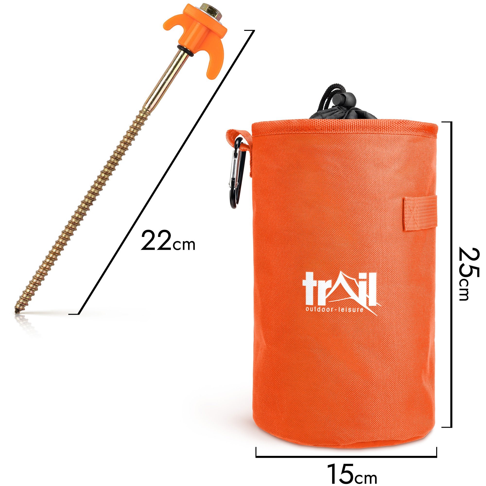 Screw Tent Pegs Kit (20 Pegs) - Image 6