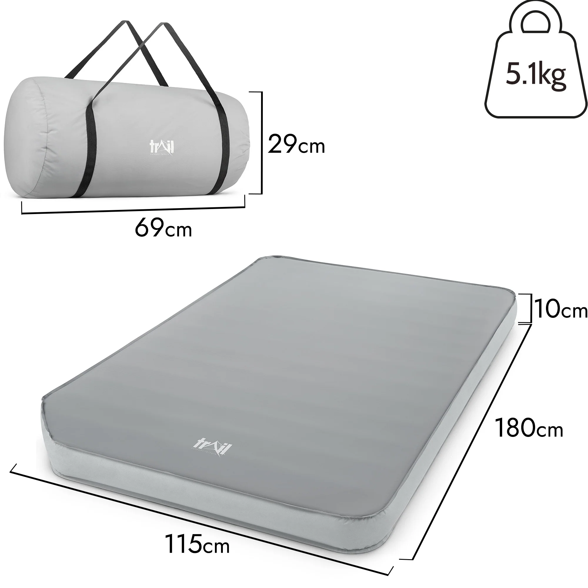 Deluxe Self Inflating Campervan Mattress - Image 6
