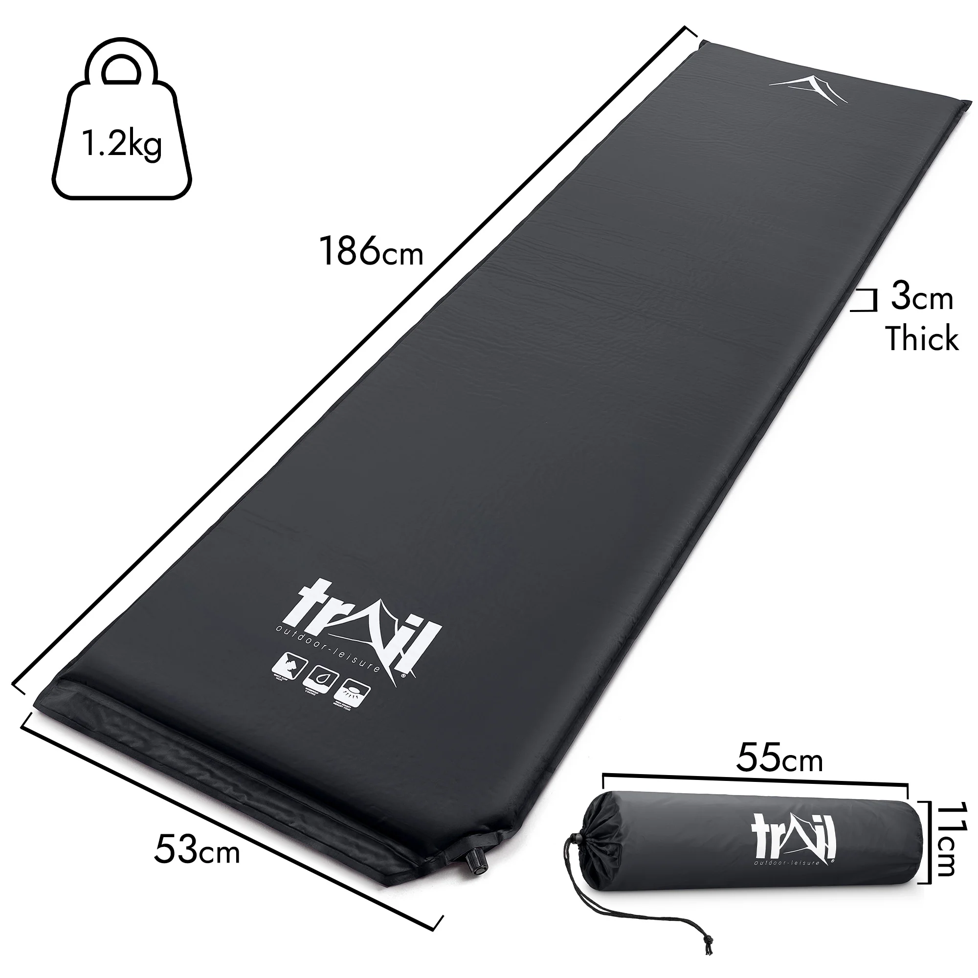 Self-Inflating Camping Mat – Single - Image 20