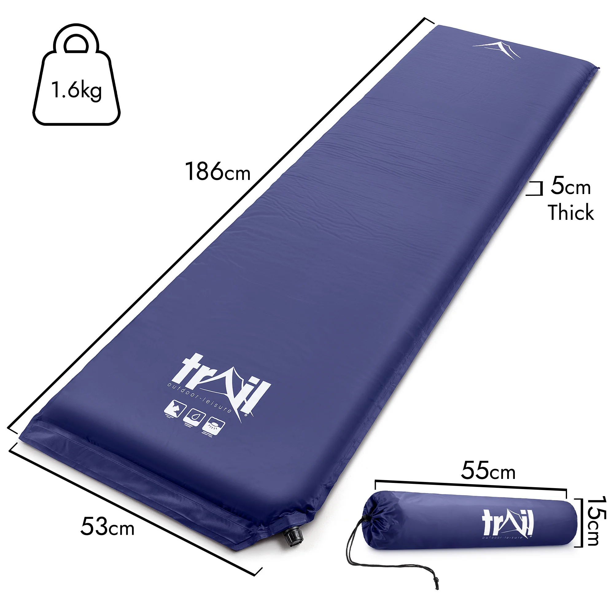 Self-Inflating Camping Mat – Single - Image 22