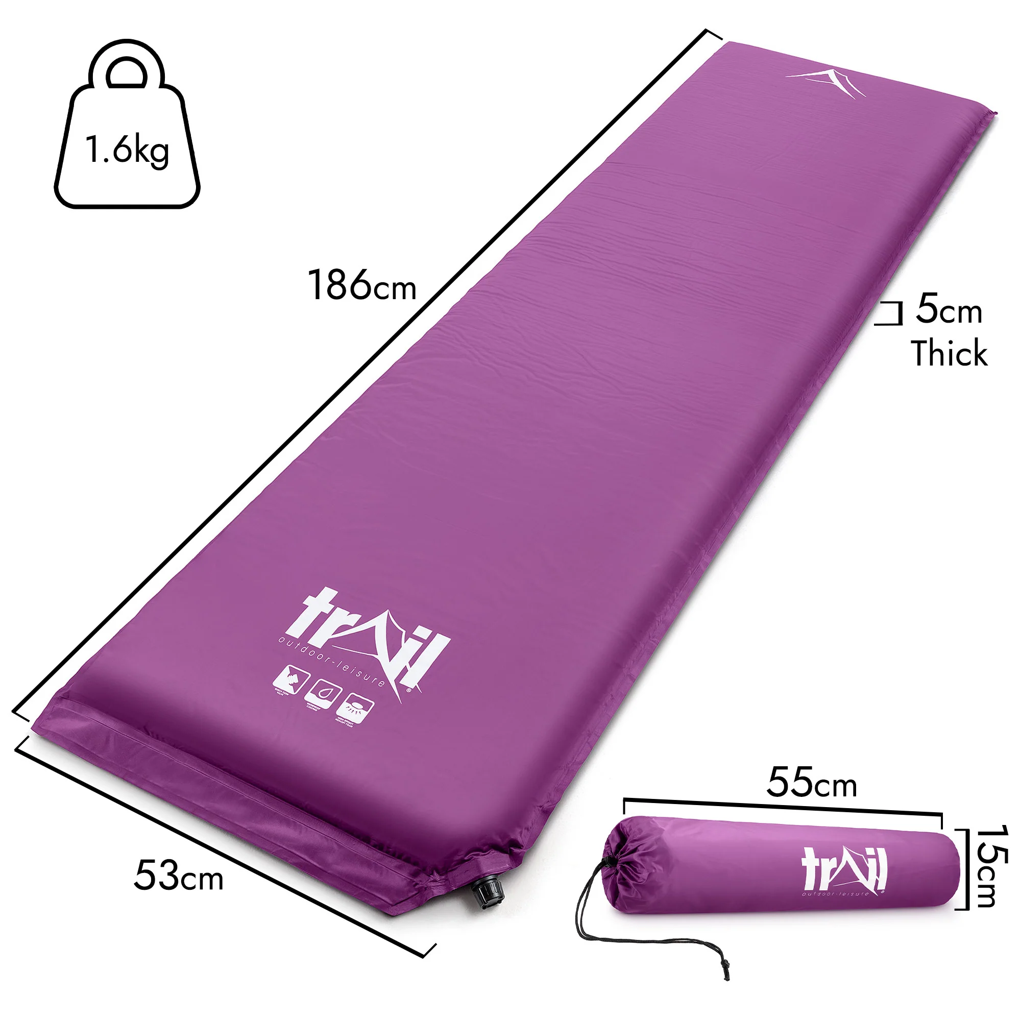 Self-Inflating Camping Mat – Single - Image 23