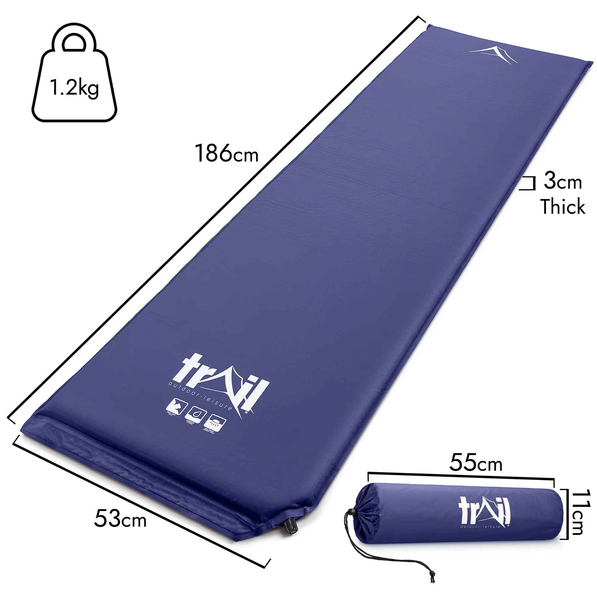 Self-Inflating Camping Mat – Single - Image 24