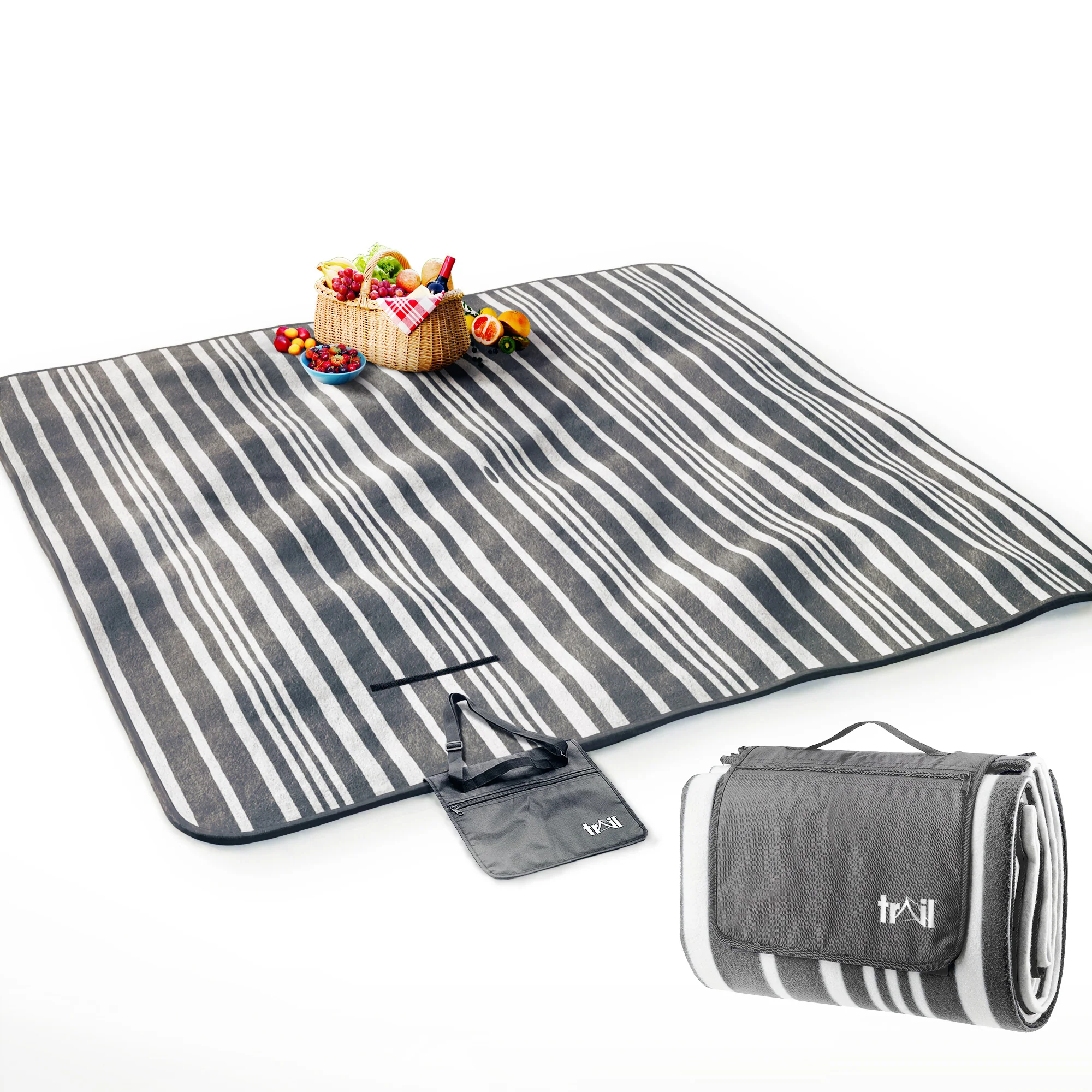 Soft Fleece Waterproof Picnic Rug - Image 3