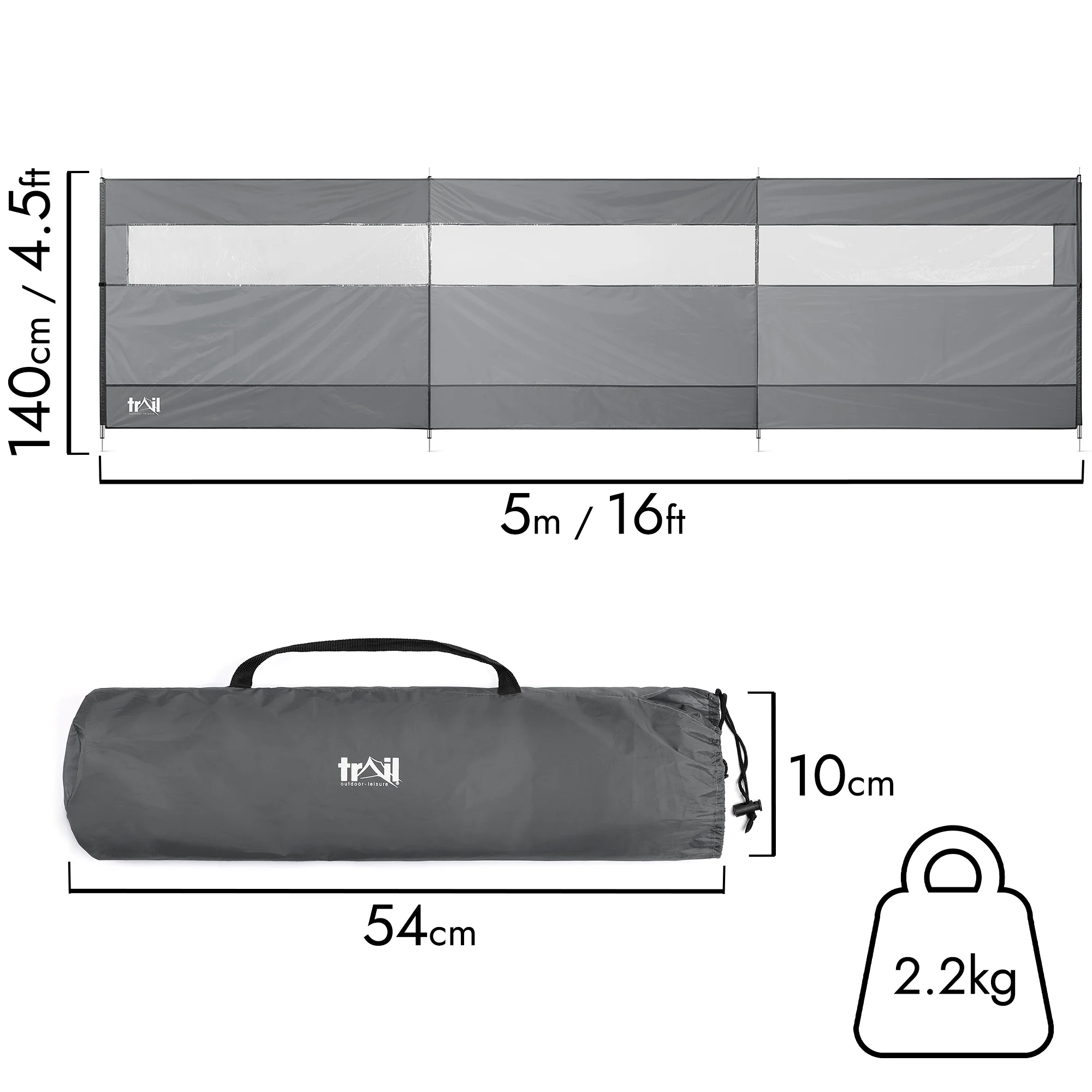 Steel 4 Pole Windbreak - Image 10