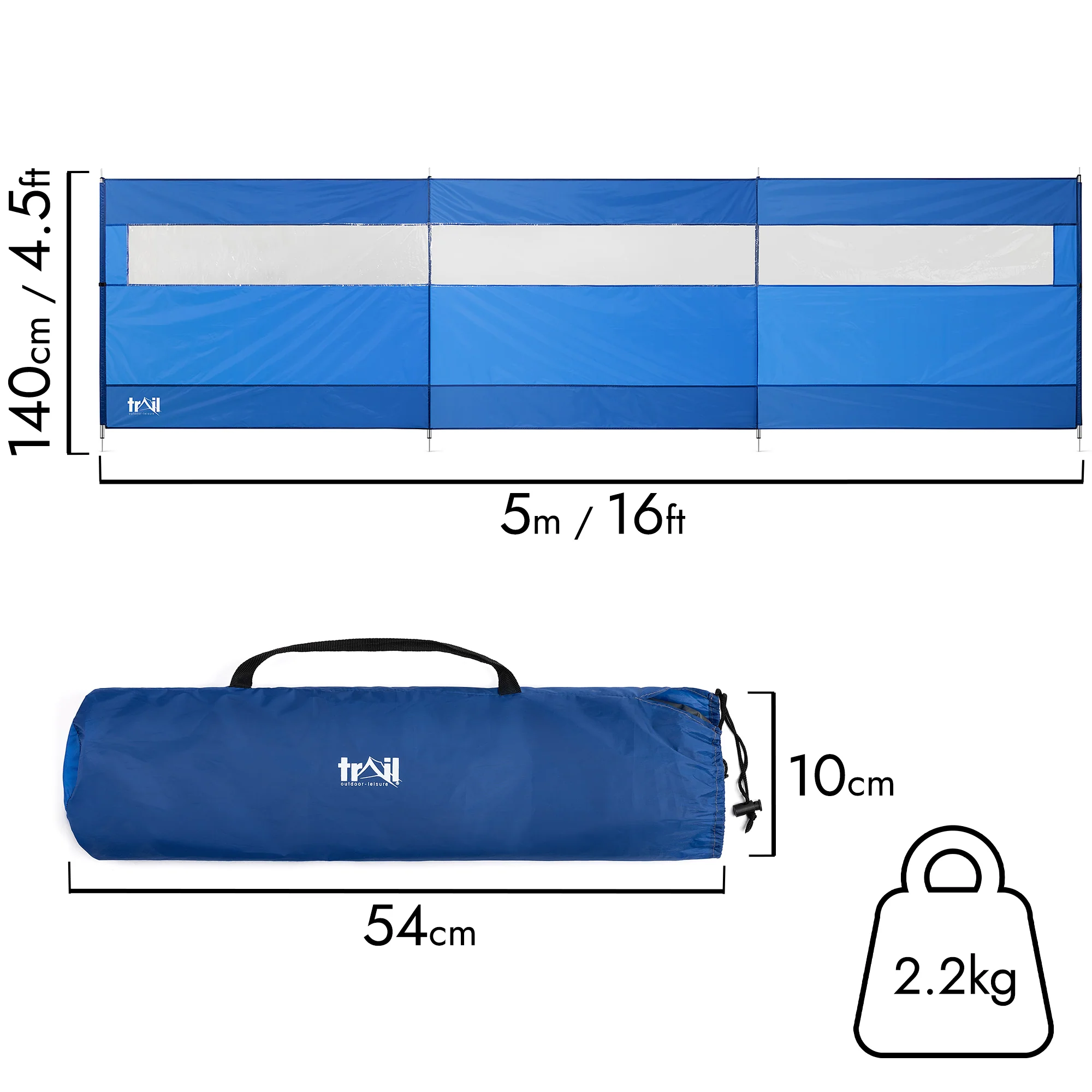 Steel 4 Pole Windbreak - Image 6