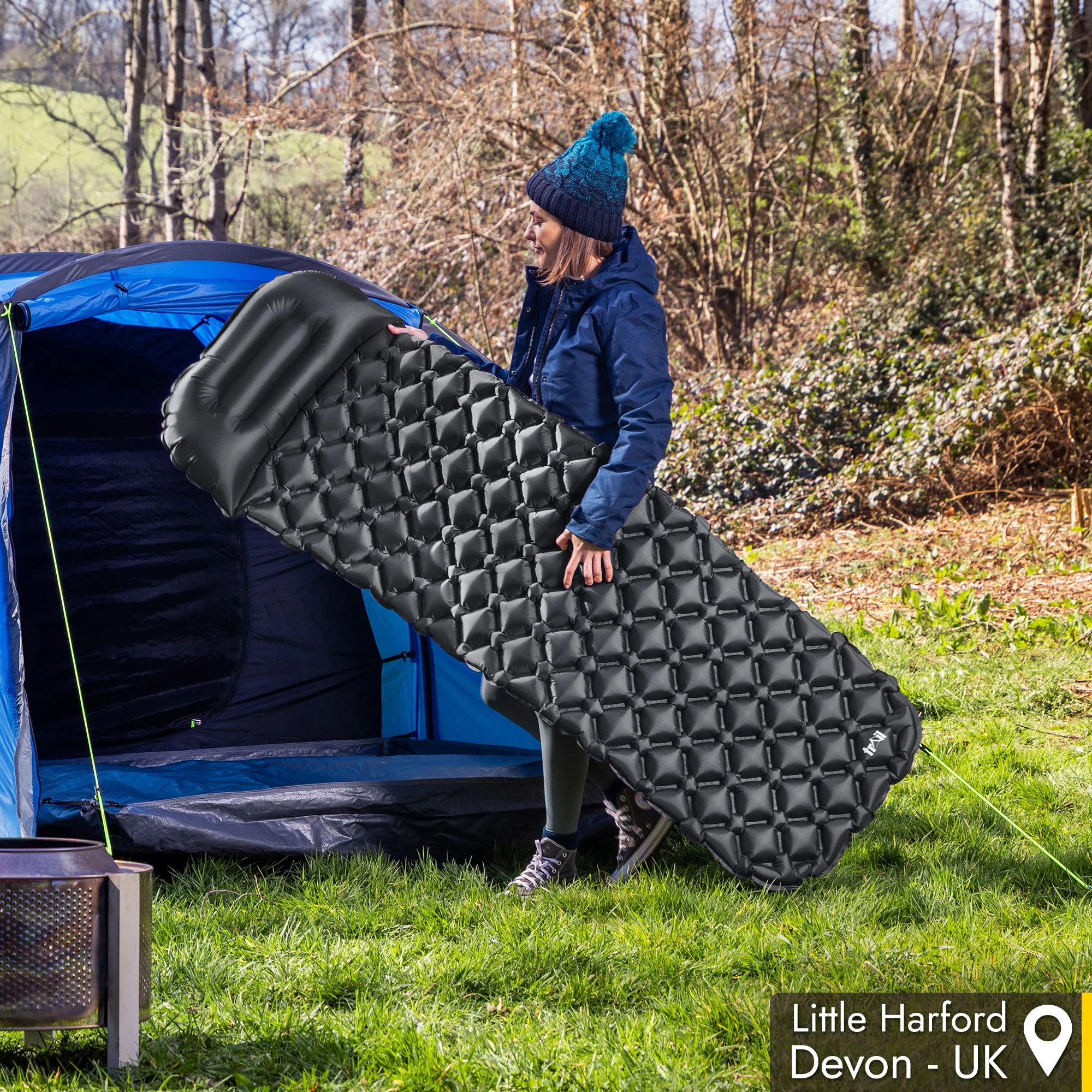 Ultra Light Sleeping Mat with Pillow - Image 8